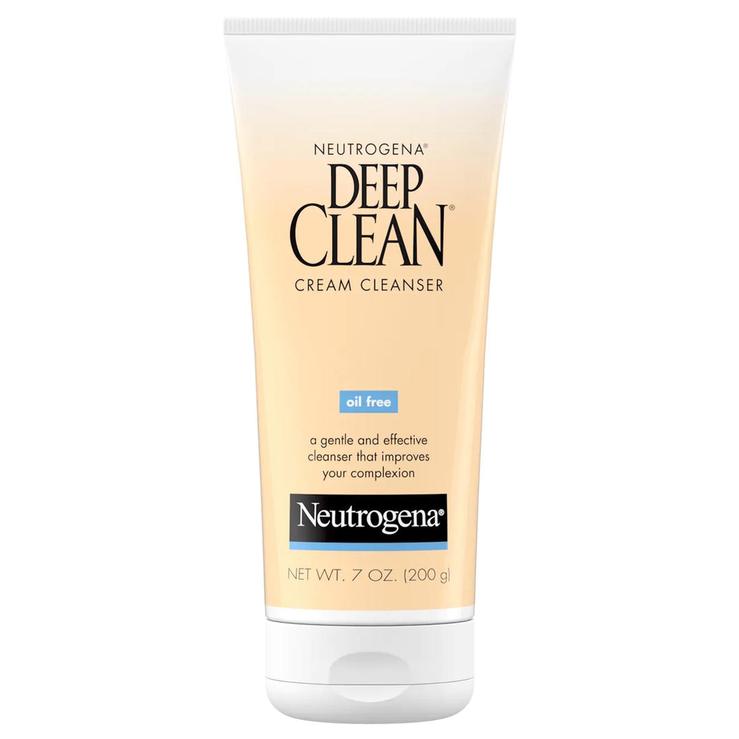 Facial Cleanser Neutrogena® Deep Clean® Cream 7 oz. Tube Scented