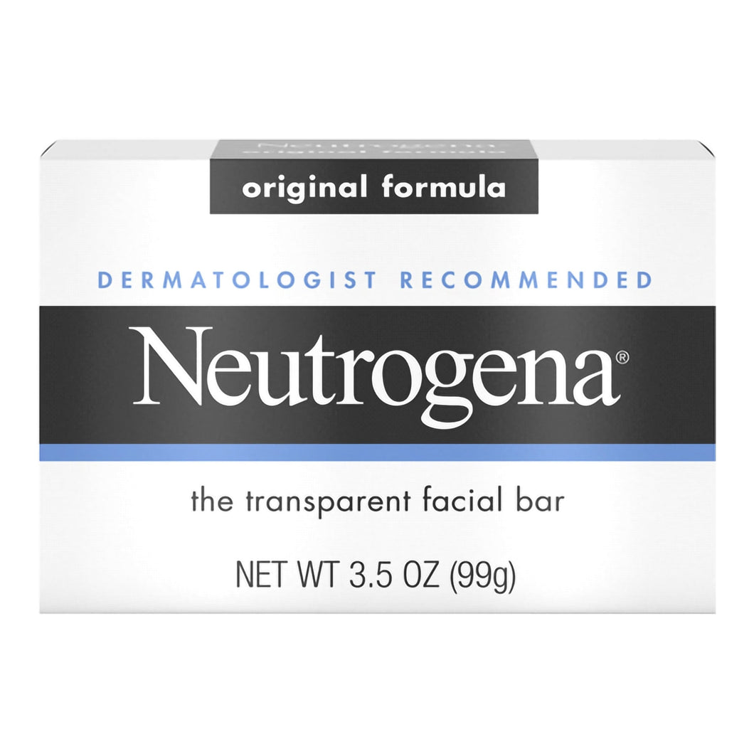 Facial Cleanser Neutrogena® Bar 3.5 oz. Box Original Scent