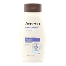 Load image into Gallery viewer, Body Wash Aveeno® Stress Free Liquid 18 oz. Bottle Lavender Scent
