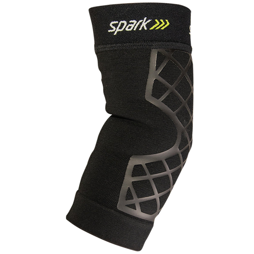 Elbow Support Spark Kinetic Large Pull-On Sleeve Left or Right Elbow 12-1/2 to 15 Inch Elbow Circumference Black #40418