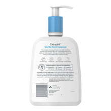 Load image into Gallery viewer, Facial Cleanser Cetaphil® Gentle Skin Cleanser Lotion 16 oz. Pump Bottle Unscented
