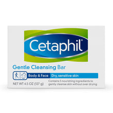 Load image into Gallery viewer, Soap Cetaphil® Gentle Cleansing Bar 4.5 oz. Box Gentle Scent
