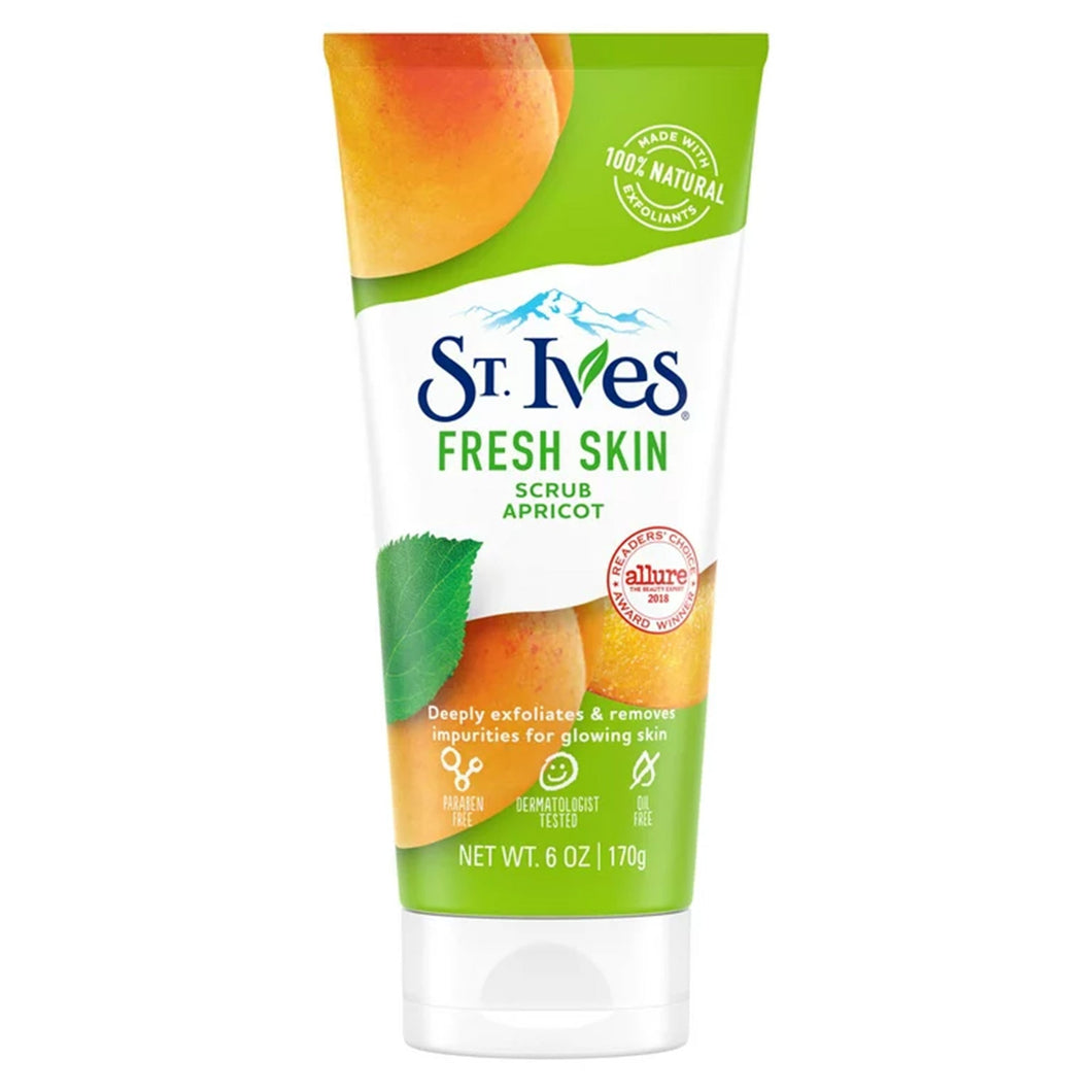 Facial Cleanser St. Ives® Fresh Skin Scrub 6 oz. Tube Apricot Scent