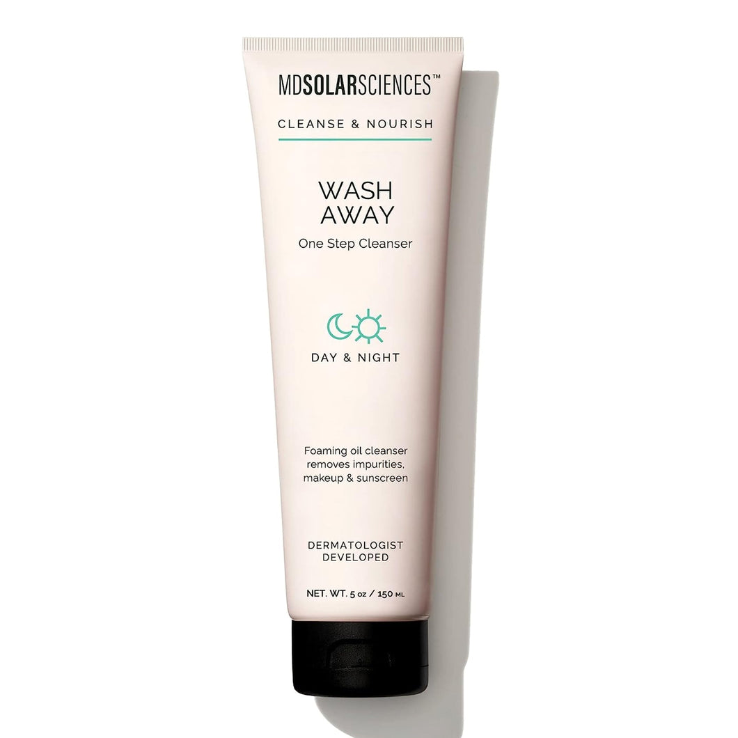 Facial Cleanser MDSolarsciences™ Wash Away One Step Gel 5 oz. Tube Unscented