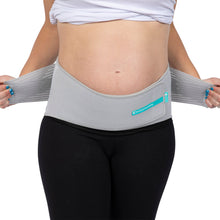 Load image into Gallery viewer, Maternity Support Belt NINER Premium Large Hook and Loop Closure 40 to 48 Inch Under Belly Circumference / 8 to 12 Pre-Pregnancy Pant Size Adult #NSBGL
