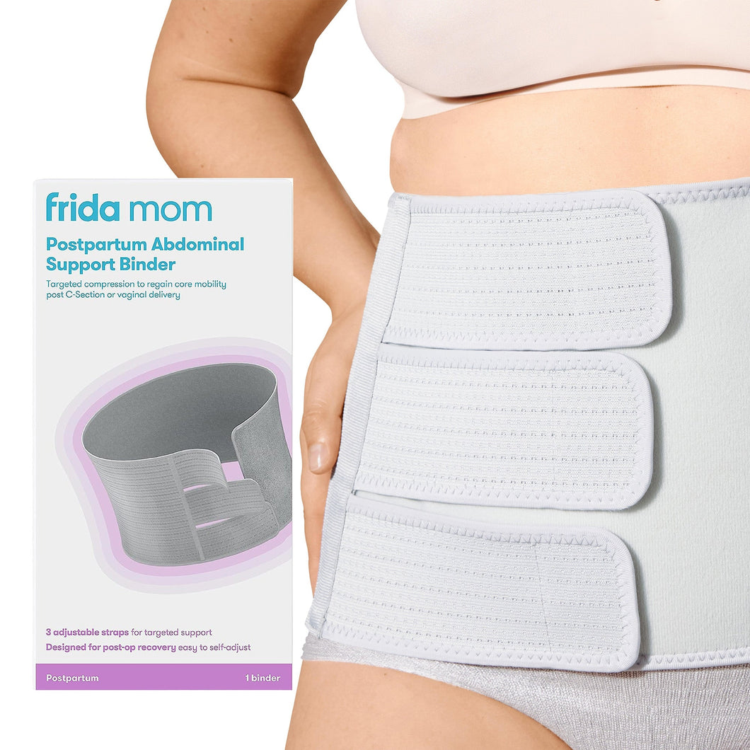 Abdominal Binder Fridababy® Small / Medium Adjustable Straps 29 to 46 Inch Waist Circumference Adult #500001066