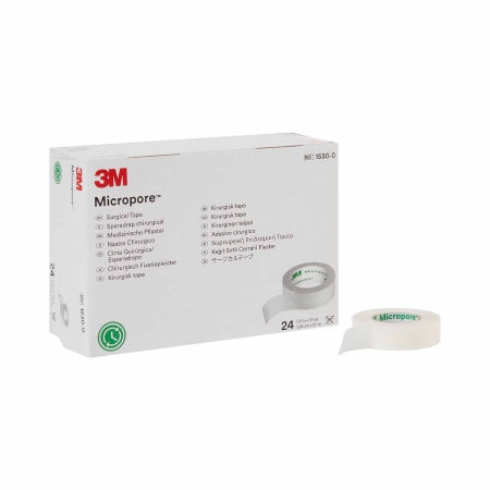 Medical Tape 3M™ Micropore™ White 1/2 Inch X 10 Yard Paper NonSterile