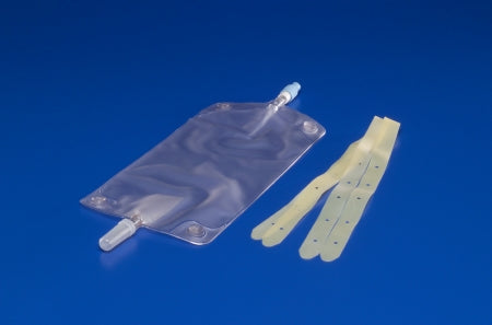 Urinary Leg Bag Dover™ Anti-Reflux Valve NonSterile 739 mL Vinyl