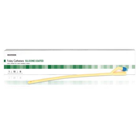 Foley Catheter 2-Way Standard Tip 5 cc Balloon 12 Fr. Silicone Coated Latex