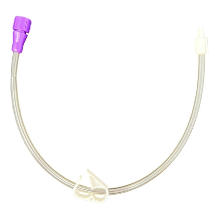 Bolus Enteral Feeding Extension Tube Set ENFit® LoProfile 12 Inch, Straight