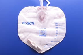 Urinary Drain Bag Rusch® Premium Anti-Reflux Valve Sterile 2000 mL Vinyl