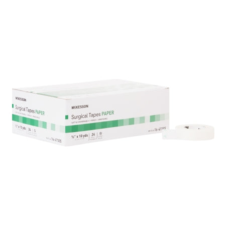 Medical Tape White 1/2 Inch X 10 Yard Paper NonSterile