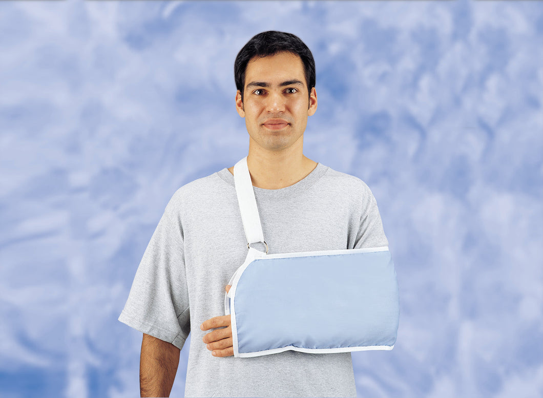 Arm Sling with Shoulder Pad DeRoyal® D-Ring / Hook and Loop Strap Closure Medium #8028-03
