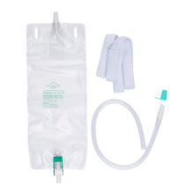 Load image into Gallery viewer, Bard Urinary Leg Bag Bard® Dispoz-a-Bag® Anti-Reflux Valve Sterile 950 mL Vinyl #150832
