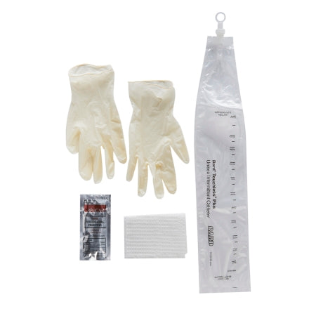 Intermittent Catheter Tray Touchless® Plus Closed System / Straight Tip 10 Fr. Without Balloon Vinyl