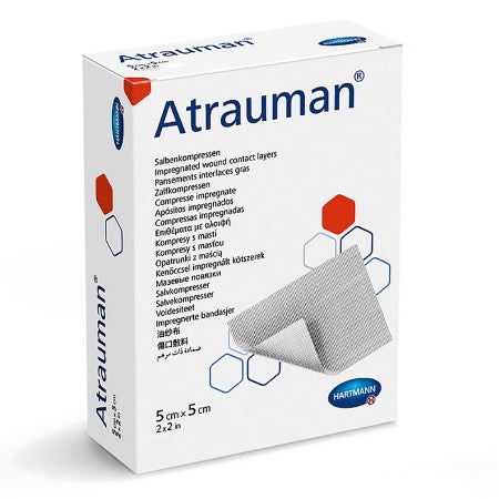 Impregnated Contact Layer Dressing Atrauman® 2 X 2 Inch Hydrophobic Po ...