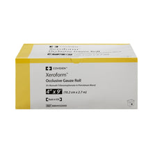 Load image into Gallery viewer, Cardinal Xeroform Petrolatum Impregnated Dressing Xeroform™ Occlusive Roll 4 Inch X 3 Yard Sterile #8884432000

