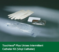 Intermittent Catheter Tray Touchless® Plus Closed System / Straight Tip 8 Fr. Without Balloon Vinyl