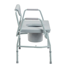 Load image into Gallery viewer, Drive Medical Deluxe Bariatric Drop-Arm Commode #11135-1
