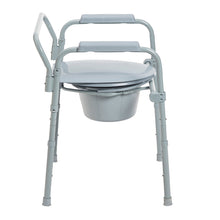 Load image into Gallery viewer, Drive Medical Folding Steel Commode  #RTL11158KDR
