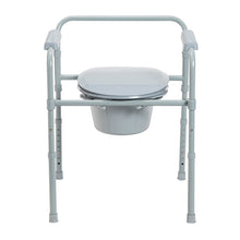 Load image into Gallery viewer, Drive Medical Folding Steel Commode  #RTL11158KDR
