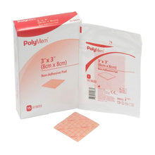 Load image into Gallery viewer, Ferris Manufacturing Foam Dressing PolyMem® 3 X 3 Inch Without Border Film Backing Nonadhesive Square Sterile #5033
