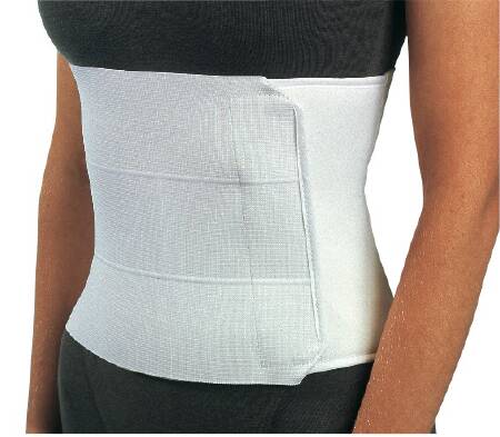 DJO Abdominal Binder ProCare® Premium One Size Fits Most Hook and Loop Closure 30 to 45 Inch Waist Circumference 12 Inch Height Adult #79-89090