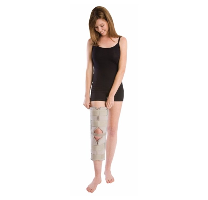 Knee Immobilizer ProCare® One Size Fits Most 20 Inch Length Left or Right Knee #79-80020