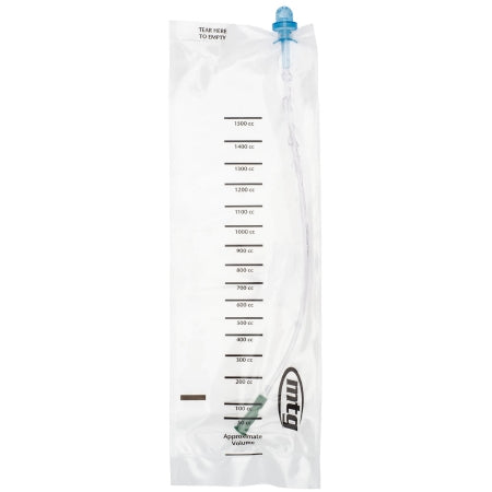 Intermittent Catheter Tray EZ-Protect™ Coude Tip 14 Fr. Without Balloon Silicone