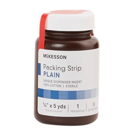 Wound Packing Strip Non-impregnated 1/4 Inch X 5 Yard Sterile Plain