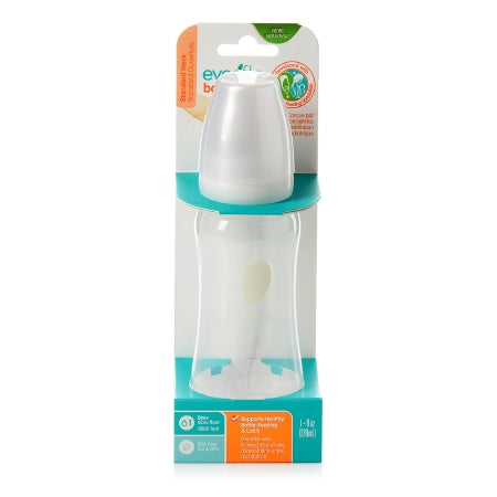 Baby Bottle Evenflo Feeding Balance + Standard Neck 9 oz. Food Grade Material