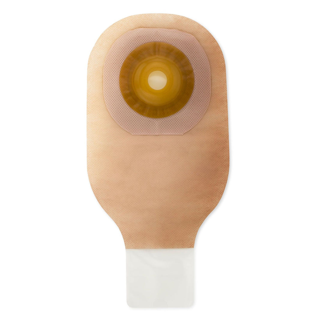 Hollister Colostomy Pouch Premier™ Flextend™ 8614 One-Piece System 12 Inch Length Convex, Pre-Cut 1-1/4 Inch Stoma Drainable