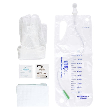 Intermittent Closed System Catheter Tray TruCath™ Straight Tip 10 Fr. Without Balloon