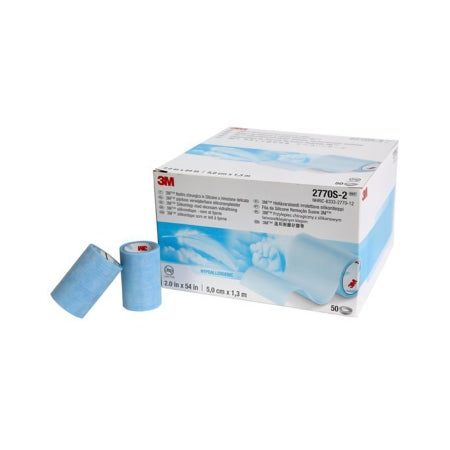 Medical Tape 3M™ Micropore™ S Blue 2 Inch X 1-1/2 Yard Silicone NonSterile