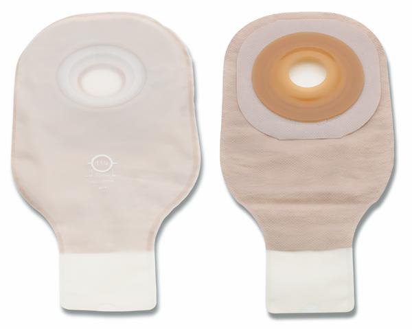 Hollister Colostomy Pouch Premier™ Flextend™ 8619 One-Piece System 12 Inch Length Convex, Pre-Cut 2 Inch Stoma Drainable