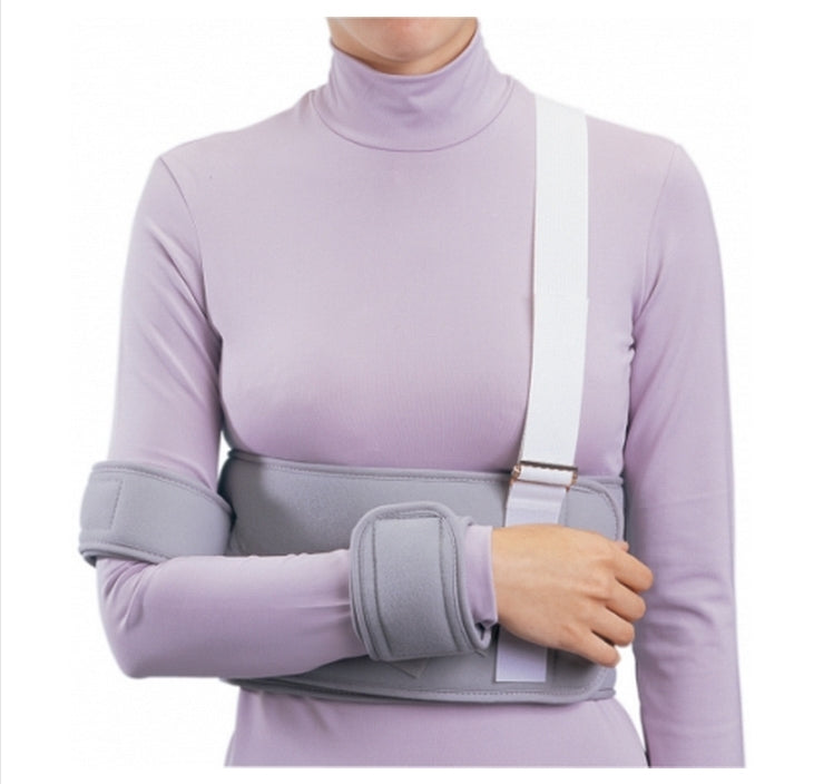 Shoulder / Arm Immobilizer PROCARE® One Size Fits Most Fiber Laminate Contact Closure Left or Right Arm #79-84100