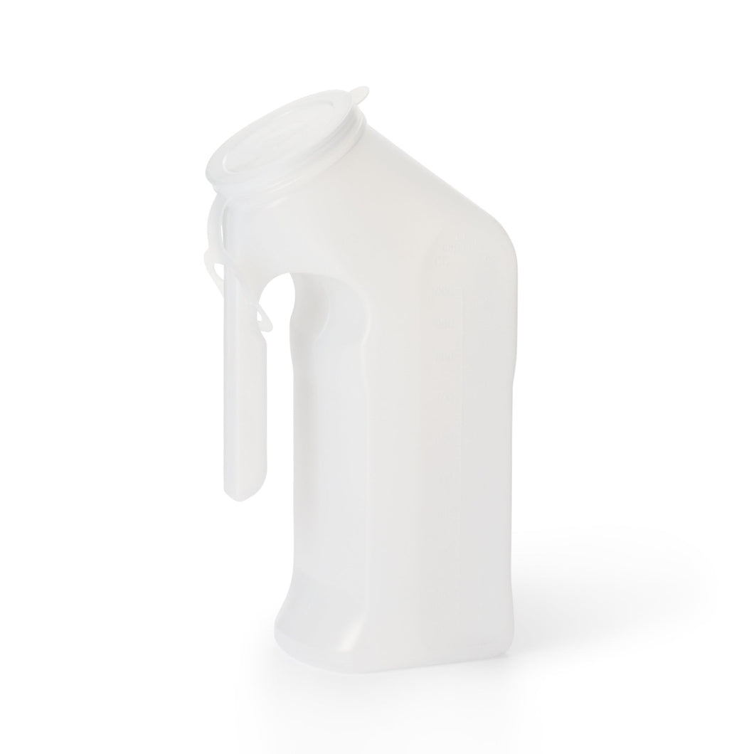 Medegen Male Urinal 1 Quart / 946 mL With Closure Single Patient Use #H140-01