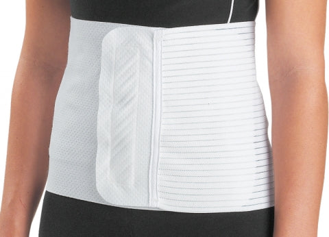 DJO Abdominal Binder ProCare® Small / Medium Hook and Loop Closure 20 to 42 Inch Waist Circumference 9 Inch Height Adult #79-89364