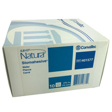 Load image into Gallery viewer, ConvaTec Ostomy Barrier Sur-Fit Natura® Trim to Fit 401577, Standard Wear Stomahesive® Without Tape 70 mm Flange Sur-Fit Natura® System Hydrocolloid 1-7/8 to 2-1/2 Inch Opening 5 X 5 Inch
