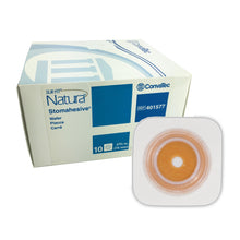 Load image into Gallery viewer, ConvaTec Ostomy Barrier Sur-Fit Natura® Trim to Fit 401577, Standard Wear Stomahesive® Without Tape 70 mm Flange Sur-Fit Natura® System Hydrocolloid 1-7/8 to 2-1/2 Inch Opening 5 X 5 Inch
