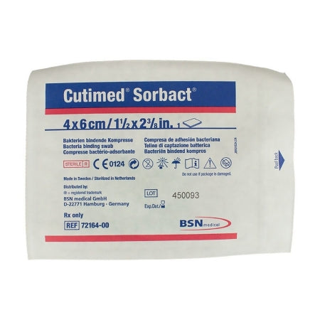 Antimicrobial Mesh Dressing Cutimed® Sorbact® 1-3/5 X 2-2/5 Inch Sterile