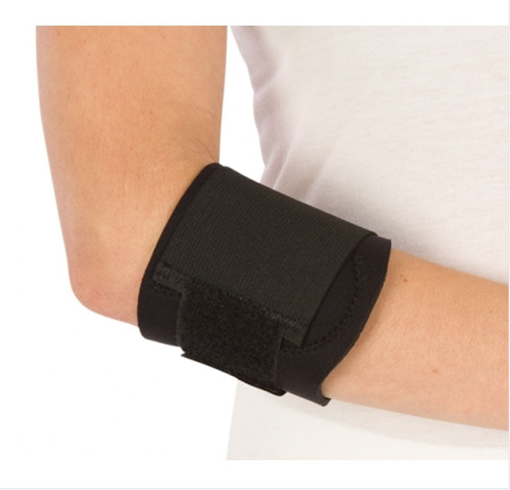 Elbow Support PROCARE® X-Large Contact Closure Tennis Left or Right Elbow 14 to 16 Inch Circumference Black #79-81188