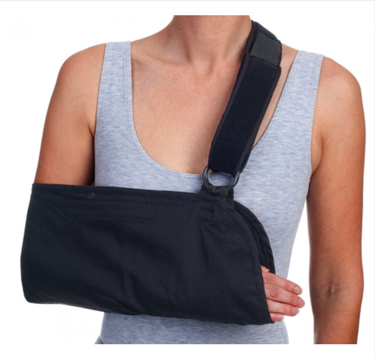 Arm Sling with Padded Strap Procare® O-Ring / Hook and Loop Strap Closure One Size Fits Most #79-92070