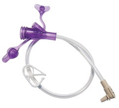 Jejunal Feeding Set AMT G-JET® 12 Inch, Right Angle, Glo-Green
