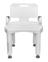 Load image into Gallery viewer, McKesson Bath Bench, Removable Arms, Removable Backrest, 21-1/4 Inch Seat Width, 350 lbs. Weight Capacity #146-RTL12505
