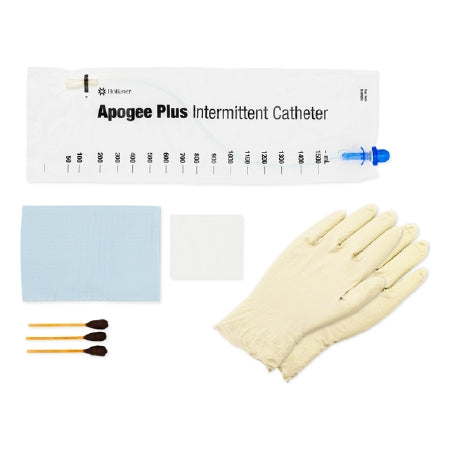 Intermittent Catheter Tray Apogee® Closed System / Firm Tip 18 Fr. Without Balloon