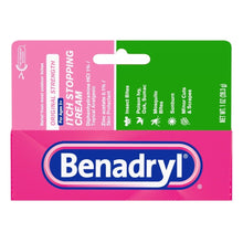 Load image into Gallery viewer, Itch Relief Benadryl® 1% Strength Cream 1 oz. Tube #00501320001

