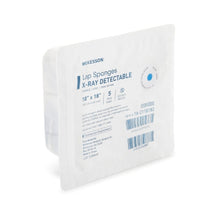 Load image into Gallery viewer, Surgical Laparotomy Sponge  X-Ray Detectable Cotton 18 X 18 Inch 5 Count Hard Pack Sterile
