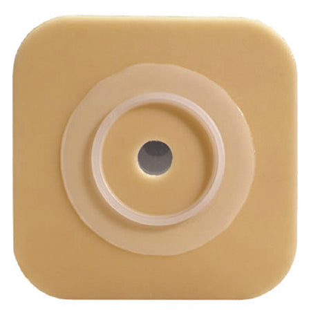 ConvaTec Ostomy Barrier Sur-Fit Natura® Durahesive® Trim to Fit 413160, Extended Wear Adhesive Tape Borders 38 mm Flange Sur-Fit® Natura® System 4-1/2 X 4-1/2 Inch