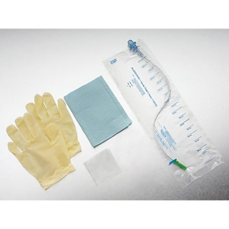 Intermittent Catheter Tray MMG™ Straight Tip 14 Fr. Without Balloon Latex